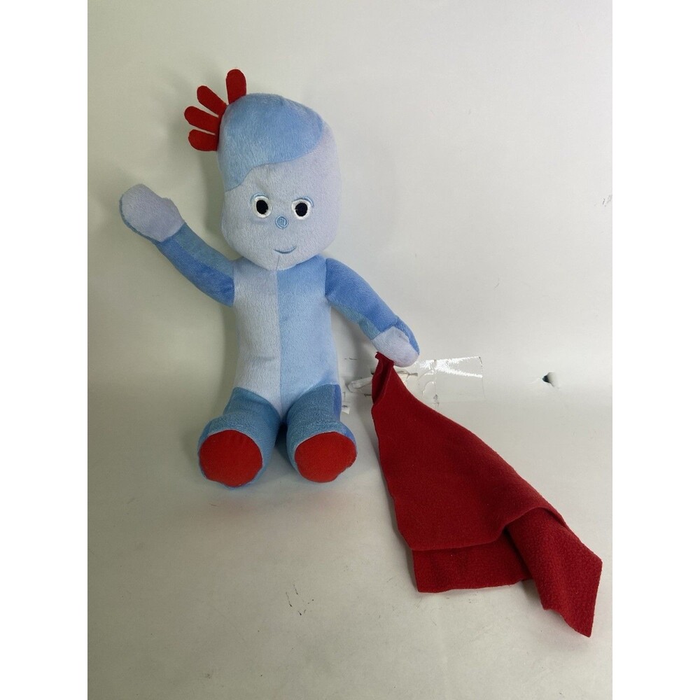 Iggle Piggle Igglepiggle In The Night Garden Plush Stuffed Toy with Blanket 12in